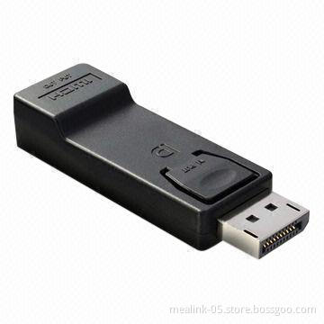 High-speed DP to HDMI Adapter M/F, Gold or Nickel Plated
